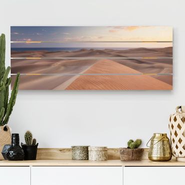 Impression sur bois - View Of Dunes