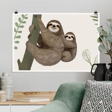 Poster - Sloth Sayings - Back