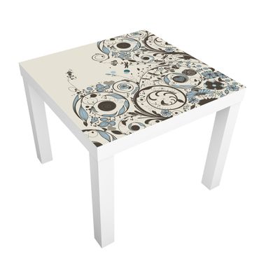 Papier adhésif pour meuble IKEA - Lack table d'appoint - Vintage Meadow