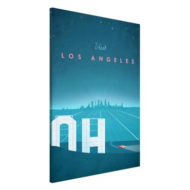 Tableau magnétique - Travel Poster - Los Angeles