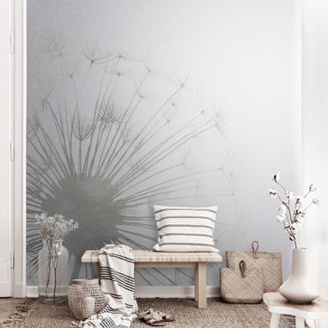 Metallic wallpaper - A Touch Dandelion