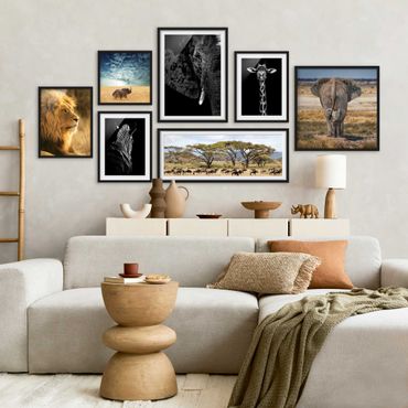 Murs de tableaux - Un safari en Afrique