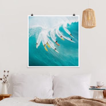 Poster reproduction - Simply Surfing