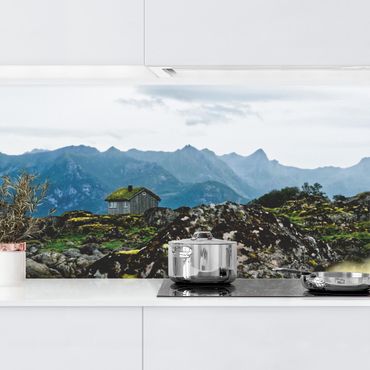 Revêtement mural cuisine - Desolate Hut In Norway