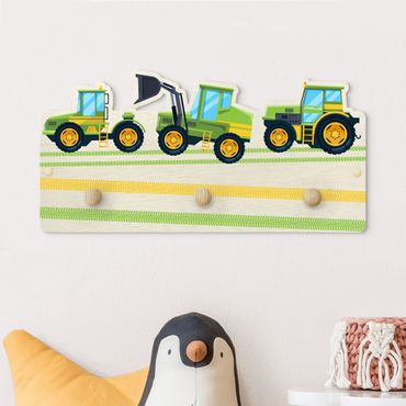 Porte-manteau enfant - Harvester, Tractor And Co