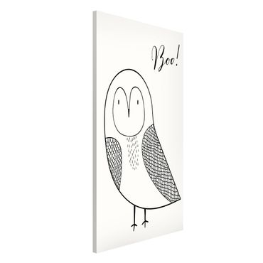 Tableau magnétique - Owl Boo Drawing