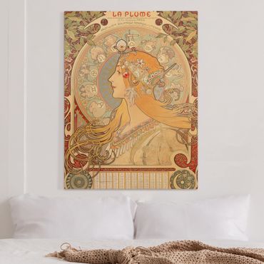Tableau sur toile - Alfons Mucha - Zodiac