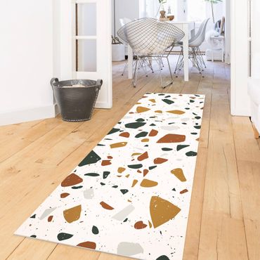 Vinyl Floor Mat - Detailed Terrazzo Pattern Leghorn - Panel