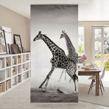 Panneau de séparation - Giraffe Hunt