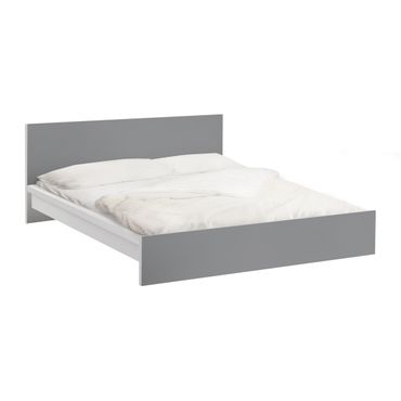 Papier adhésif pour meuble IKEA - Malm lit 180x200cm - Colour Cool Grey