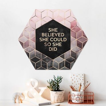 Hexagone en forex - She Believed She Could Rosé Gold