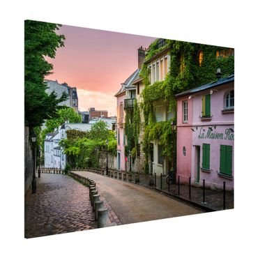 Tableau magnétique - Rose Coloured Twilight In Paris