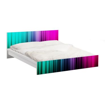 Papier adhésif pour meuble IKEA - Malm lit 180x200cm - Rainbow Display