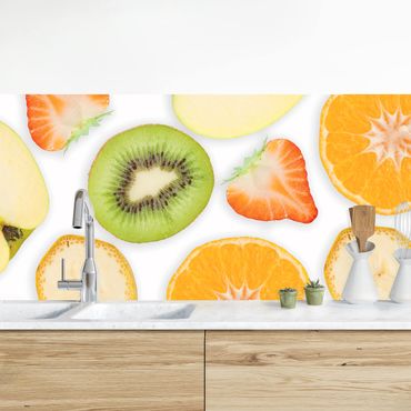 Revêtement mural cuisine - Colourful Fruit Mix