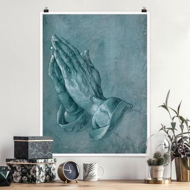Poster reproduction - Albrecht Dürer - Study Of Praying Hands