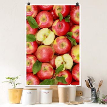 Poster cuisine - Juicy apples