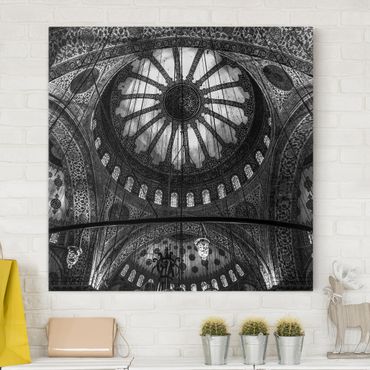 Impression sur toile - The Domes Of The Blue Mosque