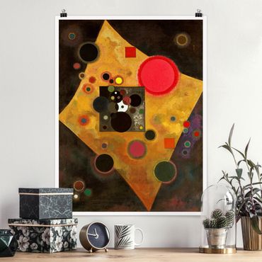 Poster reproduction - Wassily Kandinsky - Accent in Pink