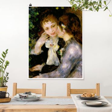 Poster reproduction - Auguste Renoir - Confidences