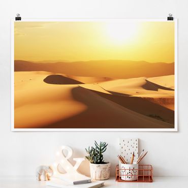 Poster - The Saudi Arabian Desert