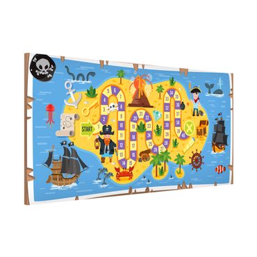 Tableau magnétique - Playoom Mat Pirates - Looking For the Treasure