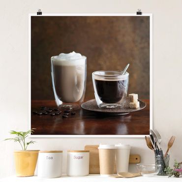 Poster - Espresso And Latte