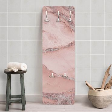 Porte-manteau - Colour Experiments Marble Light Pink And Glitter