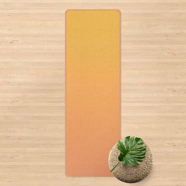 Tapis de yoga - Colour Gradient Orange