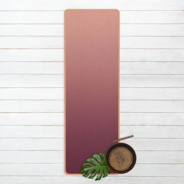 Tapis de yoga - Colour Gradient Purple