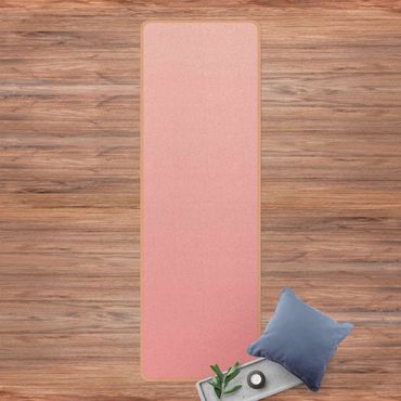 Tapis de yoga - Colour Gradient Licht Pink