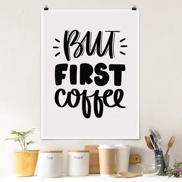 Poster citation - But First, Coffee