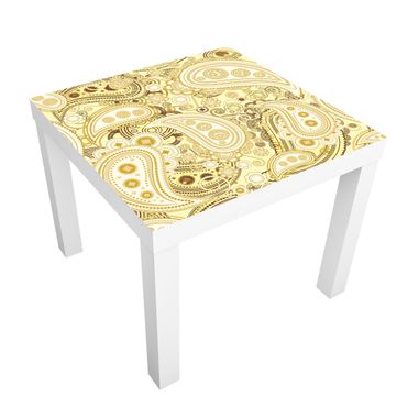 Papier adhésif pour meuble IKEA - Lack table d'appoint - Retro Paisley