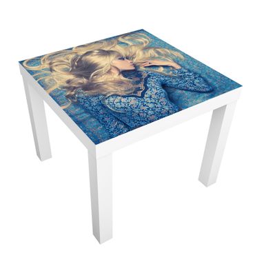 Papier adhésif pour meuble IKEA - Lack table d'appoint - Hippiegirl In Blue