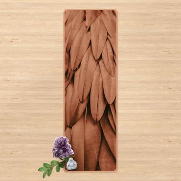 Tapis de yoga - Feathers In Rosegold