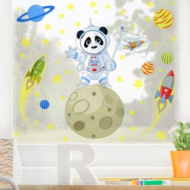 Sticker pour fenêtres - Astronaut Panda