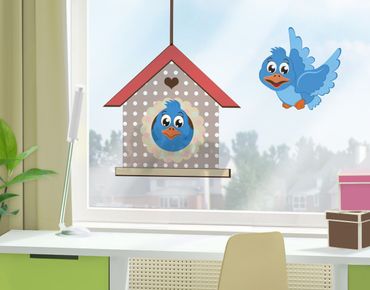 Sticker pour fenêtres - Bird Box