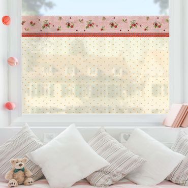 Décoration pour fenêtres - Little Strawberry Strawberry Fairy - Strawberry Pattern