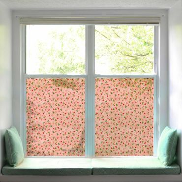 Décoration pour fenêtres - Little Strawberry Strawberry Fairy - Strawberry Flowers
