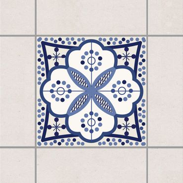 Sticker pour carrelage - Mediterranean tile ornament
