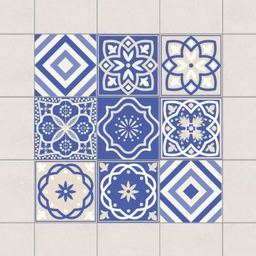 Sticker pour carrelage -  Portuguese tiles set