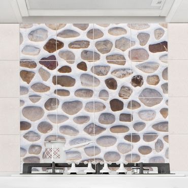 Sticker pour carrelage - Andalusian Stone Wall
