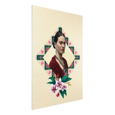 Tableau en forex - Frida Kahlo - Flowers And Geometry
