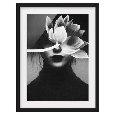 Poster encadré - Expérience photographique Lotus