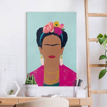 Tableau sur toile - Frida Collage