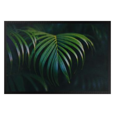 Paillasson - Dark palm leaves