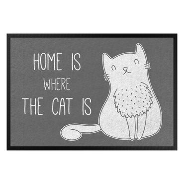 Paillasson - Home Is Where The Cat Is Ii