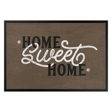 Paillasson - Home sweet Home shabby Brown