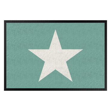 Paillasson - Star In Turquoise