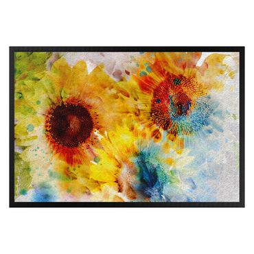 Paillasson - Watercolour Sunflower