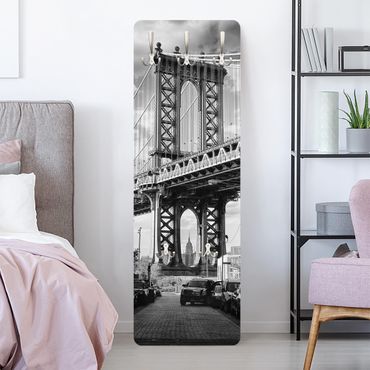 Porte-manteau - Manhattan Bridge In America